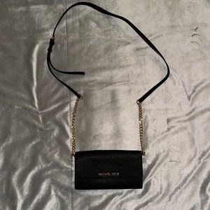NEVER USED Michael Kors Small Leather Crossbody